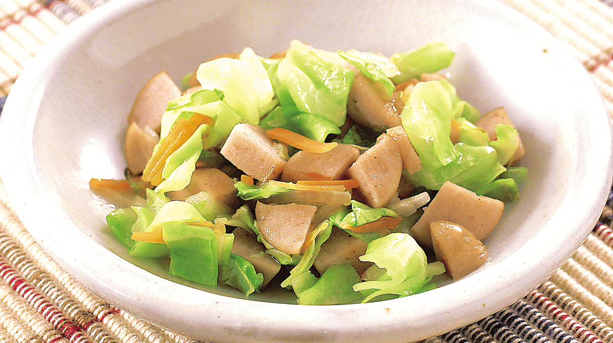 ウインナーと野菜のソテー