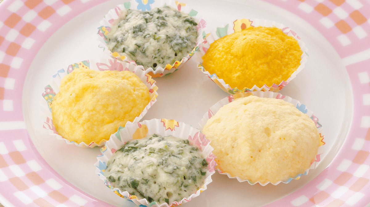 野菜カップケーキ
