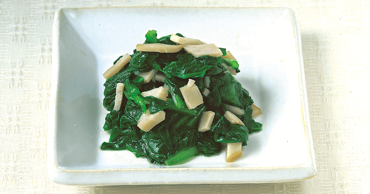 ボンレスハムとほうれん草のソテー 離乳食レシピ 管理栄養士監修 パルシステムの育児情報サイト 子育て123