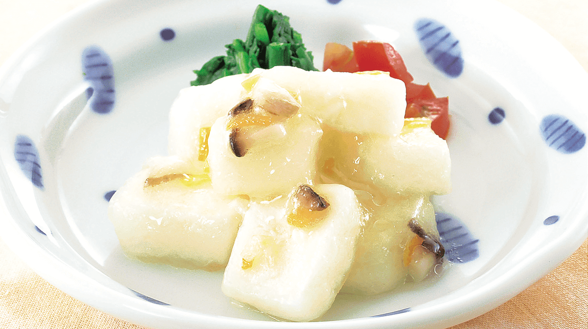 こうや豆腐のくず煮