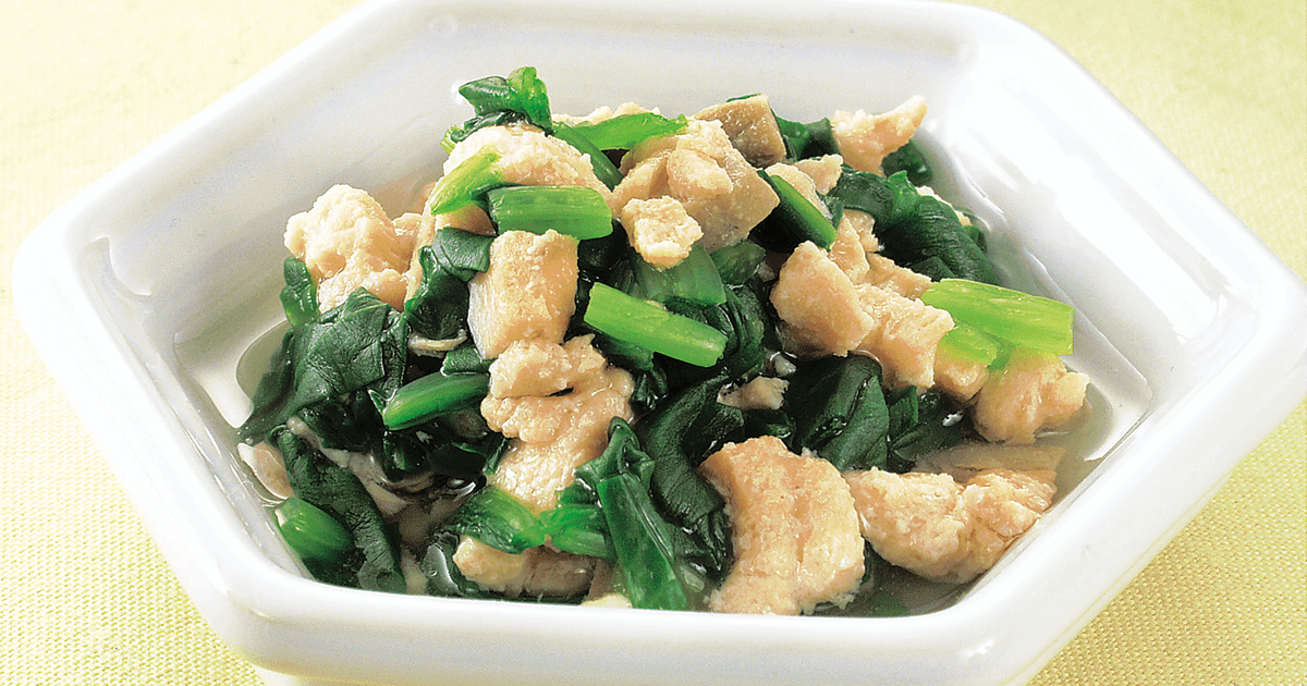 鮭とほうれん草の煮物 離乳食レシピ 管理栄養士監修 パルシステムの育児情報サイト 子育て123