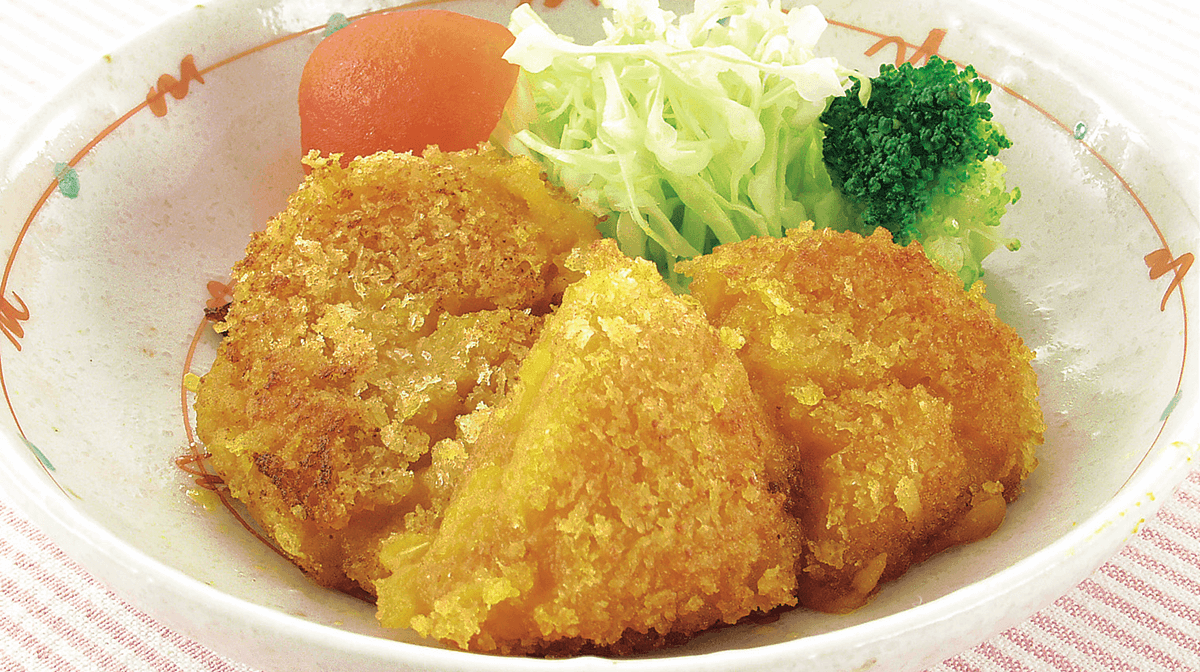 かぼちゃコロッケ風お焼き
