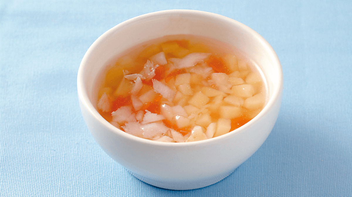 たらと野菜のスープ