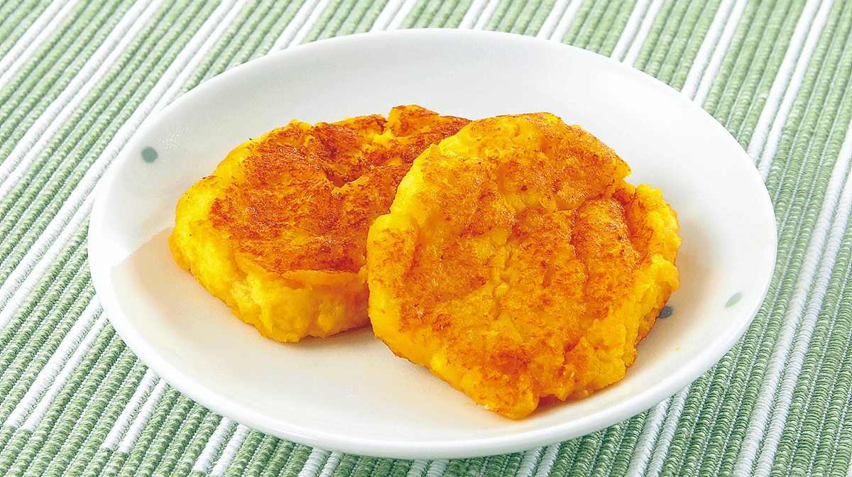 黄キューブのおやき
