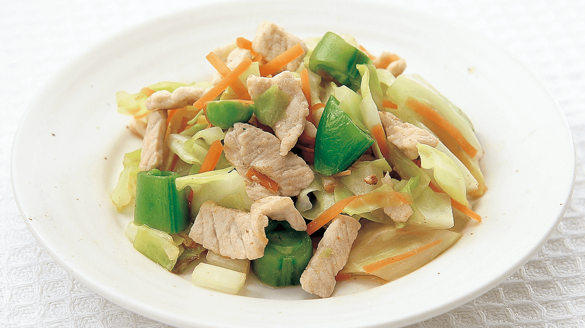 豚肉と野菜の炒め物