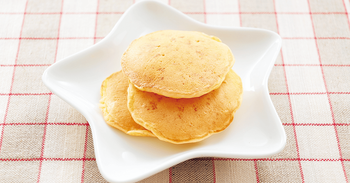 プチこうや入りホットケーキ 離乳食レシピ 管理栄養士監修 パルシステムの育児情報サイト 子育て123