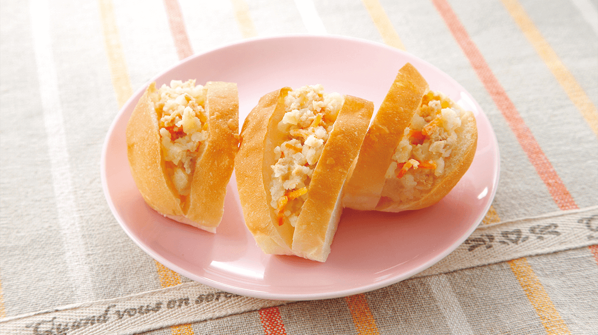ツナとポテトのサンドイッチ