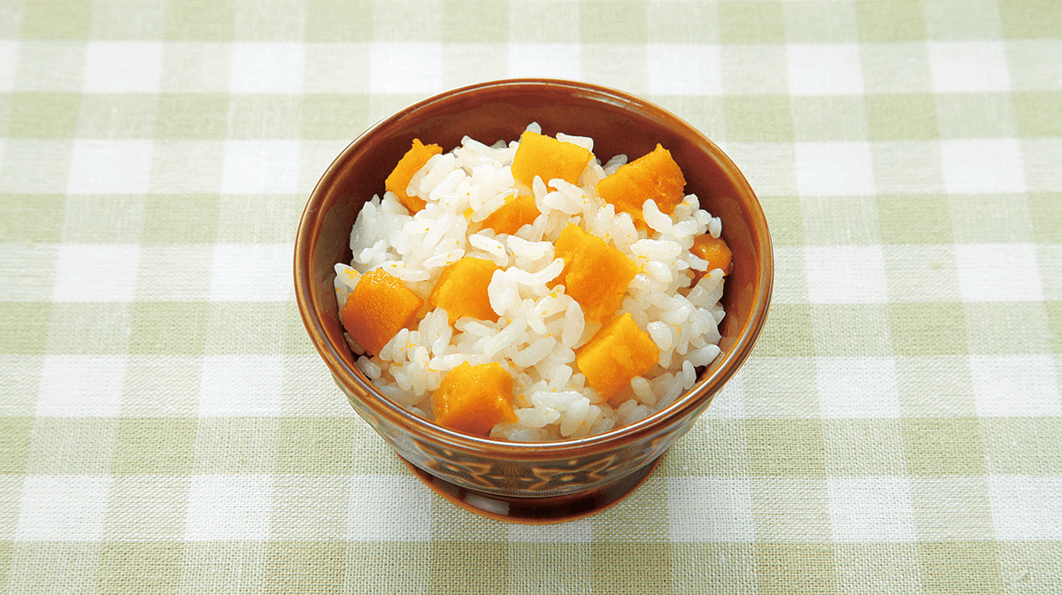かぼちゃごはん