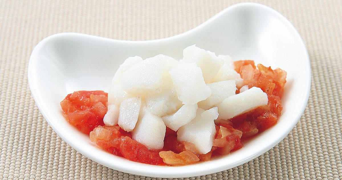 たらのトマトソース 離乳食レシピ 管理栄養士監修 パルシステムの育児情報サイト 子育て123