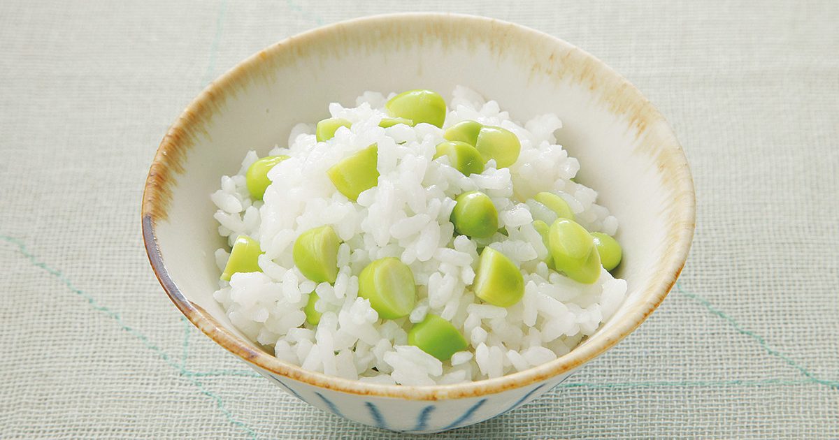 皮つき枝豆ごはん｜離乳食レシピ(管理栄養士監修)｜パルシステムの育児