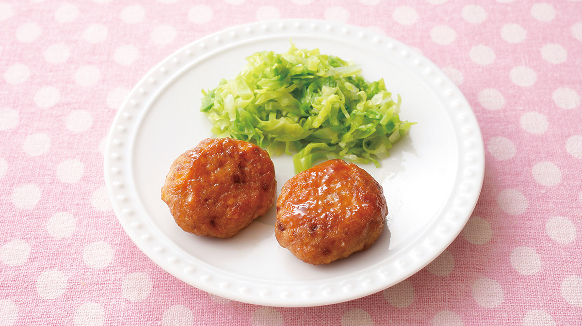 いわしと豆腐のハンバーグ