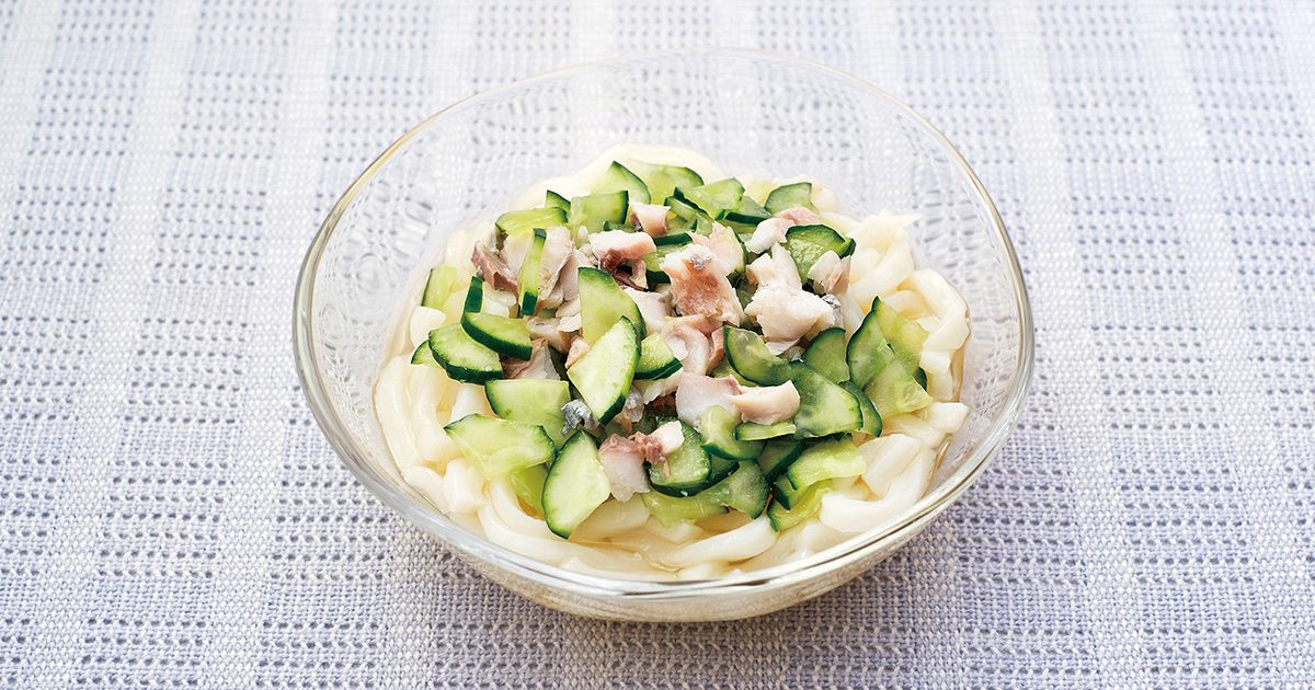 あじときゅうりのさっぱりうどん 離乳食レシピ 管理栄養士監修 パルシステムの育児情報サイト 子育て123