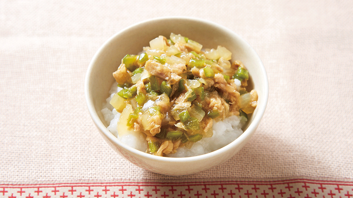 ツナのあんかけ丼