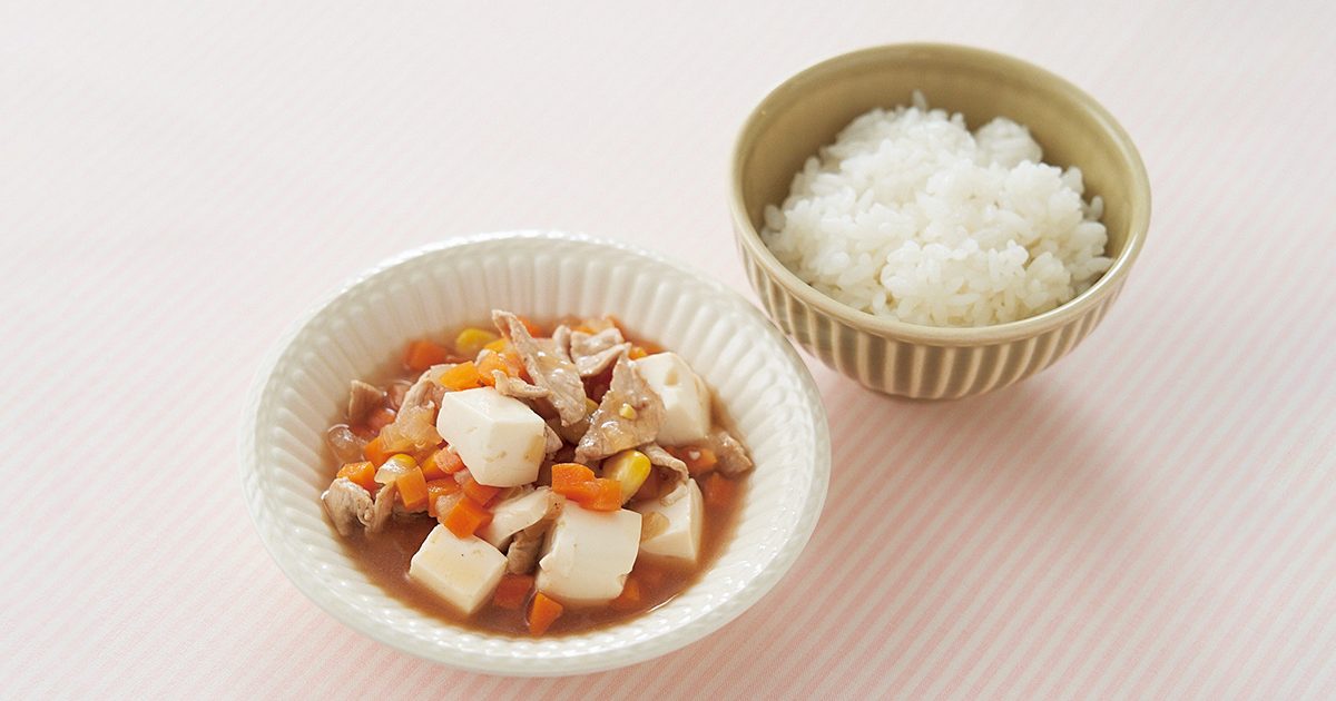 ベビー肉豆腐 離乳食レシピ 管理栄養士監修 パルシステムの育児情報サイト 子育て123