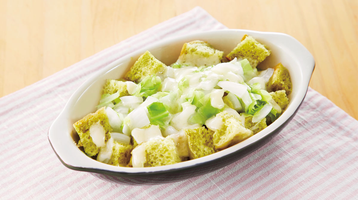 野菜入りパングラタン