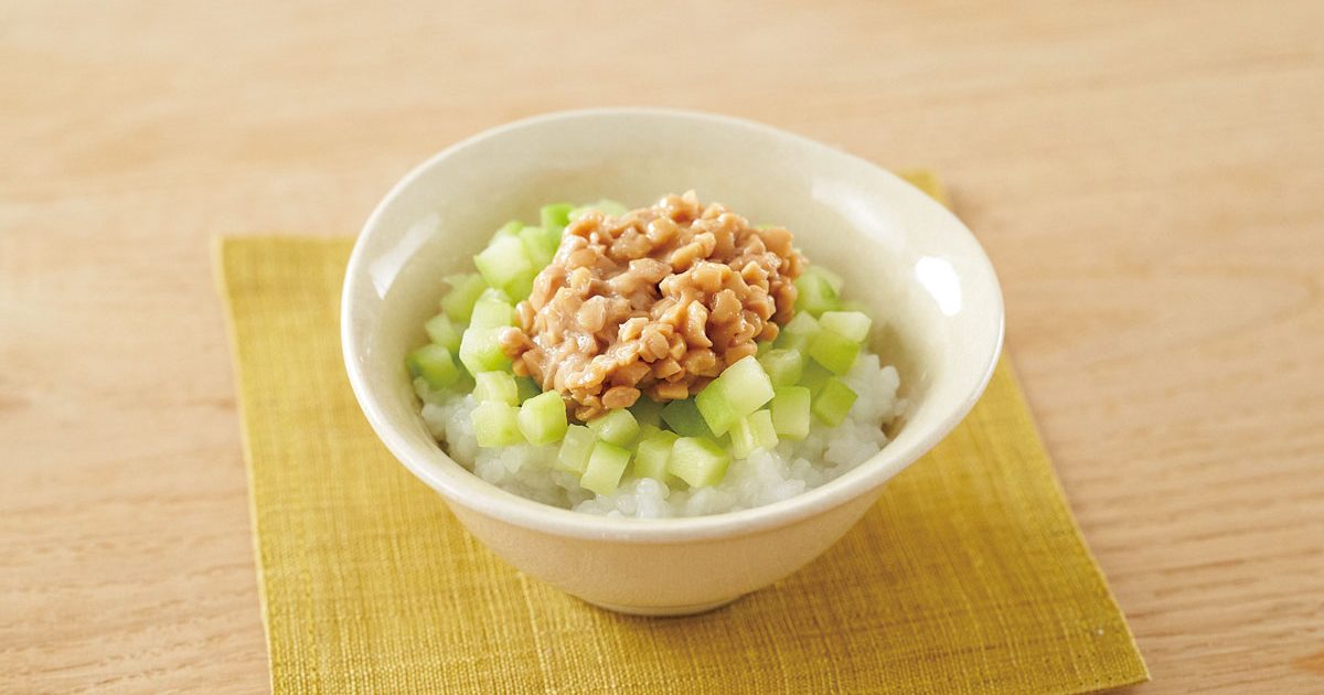納豆を使った離乳食