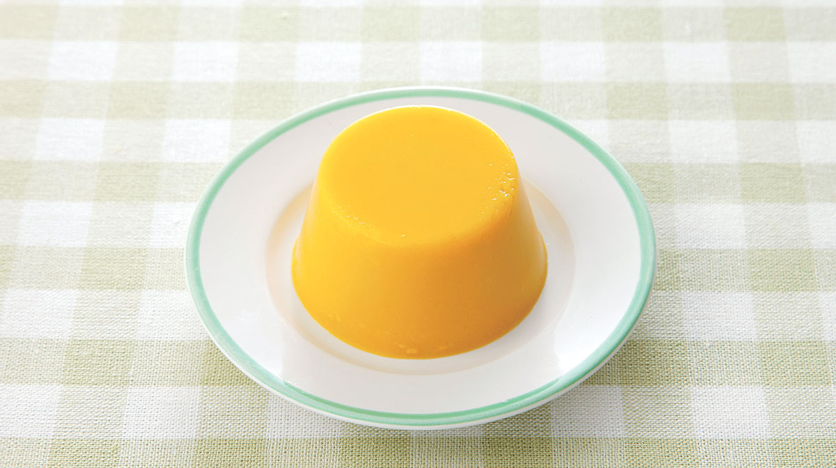 かぼちゃミルク寒天