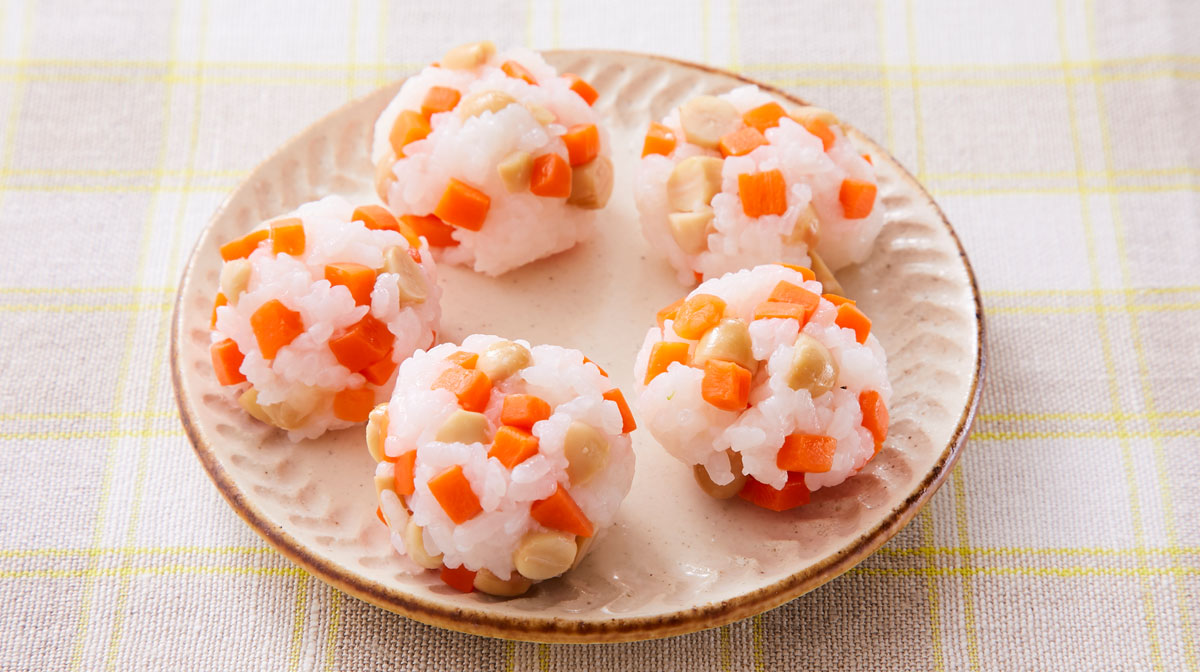 豆おにぎり