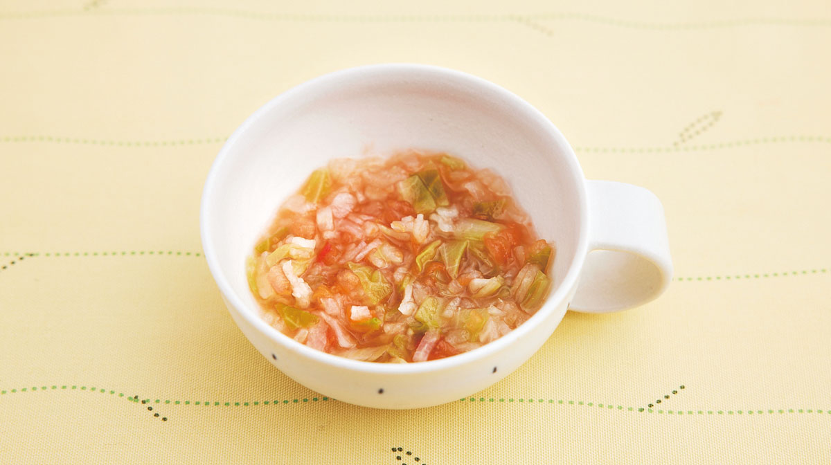 切干大根のトマトスープ