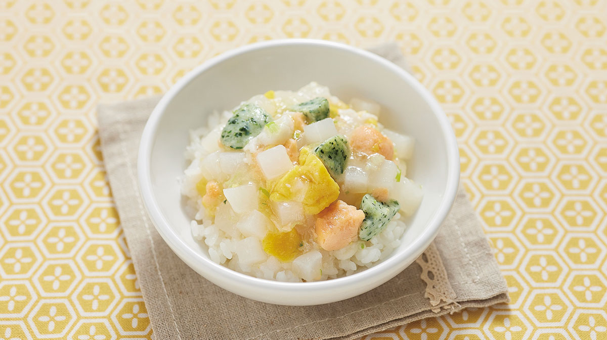 ねぎとかぶのおさかなボール丼