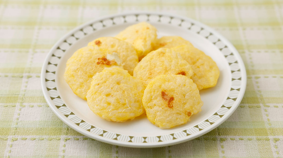 チーズとごはんのお焼き