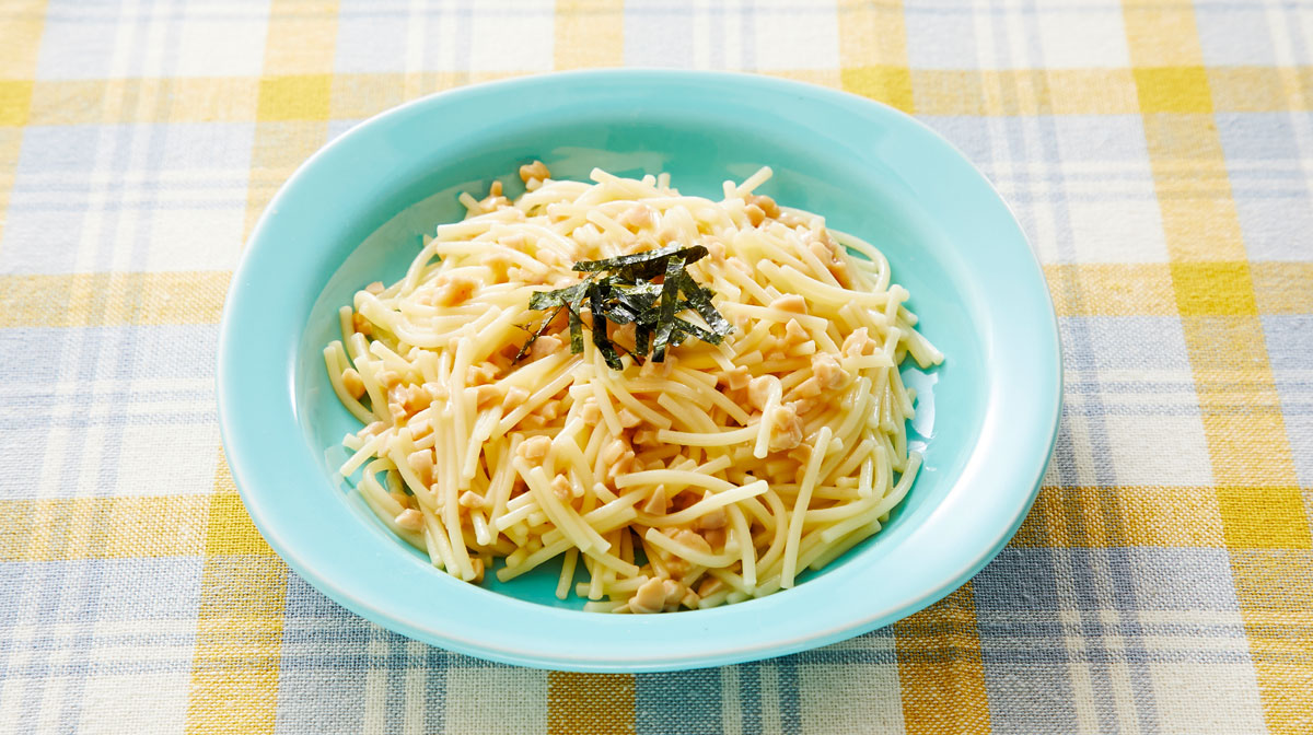 パスタの納豆ソース
