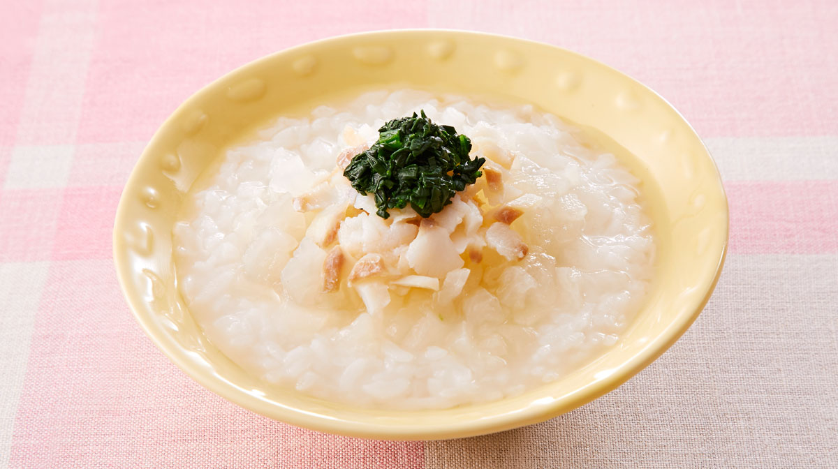 赤魚入りつぶし大根がゆ