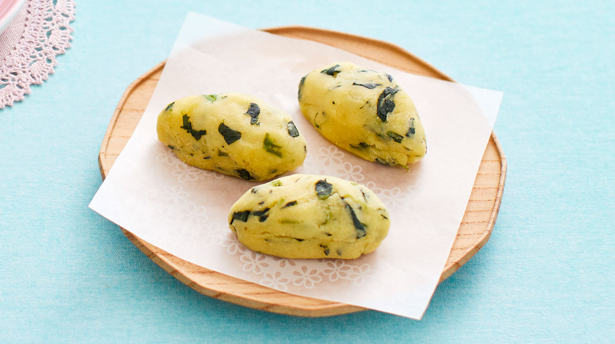 ほうれん草ミニスイートポテト