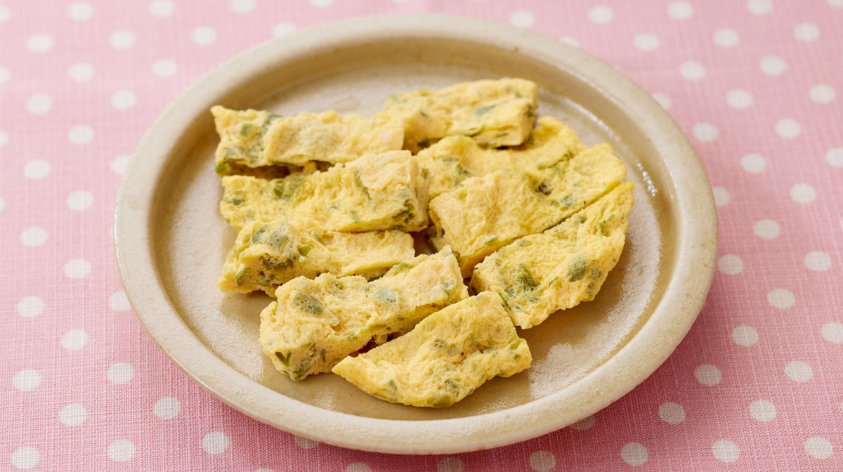 わかめ入り卵焼き