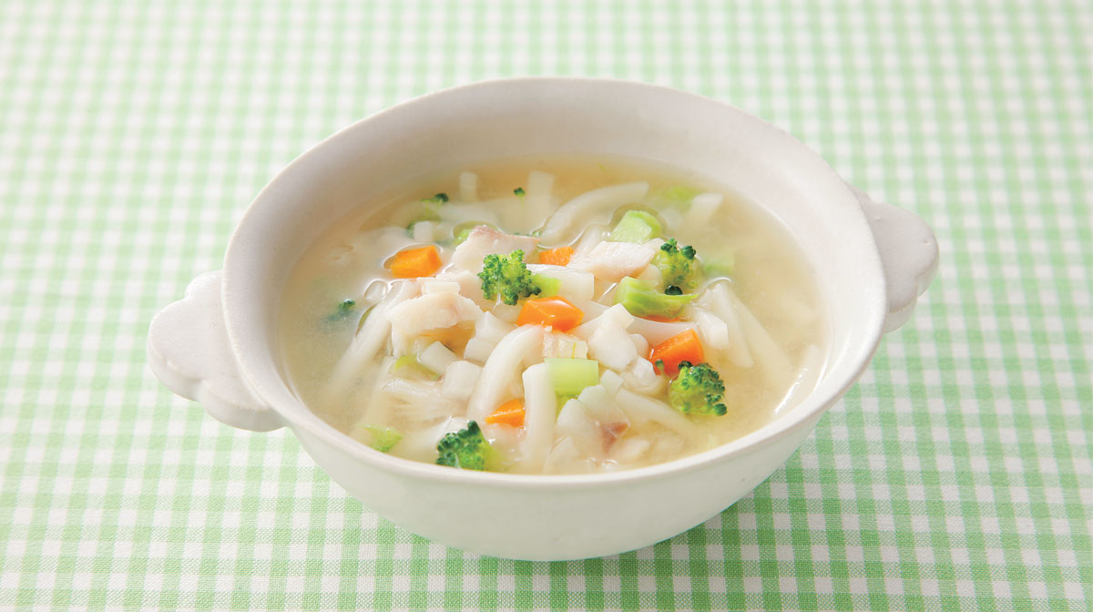 赤魚のみそうどん