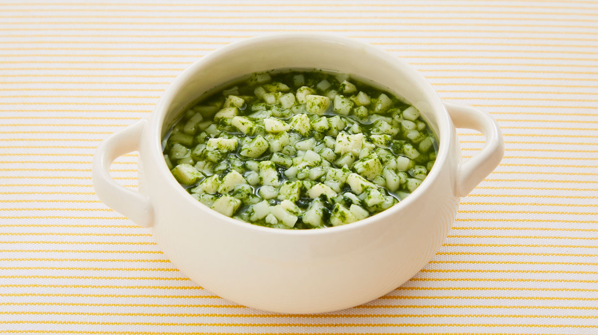 ほうれん草の豆腐うどん