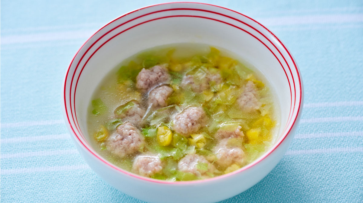 肉だんごスープ