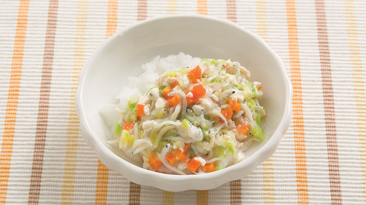 しらすと白菜ごはん