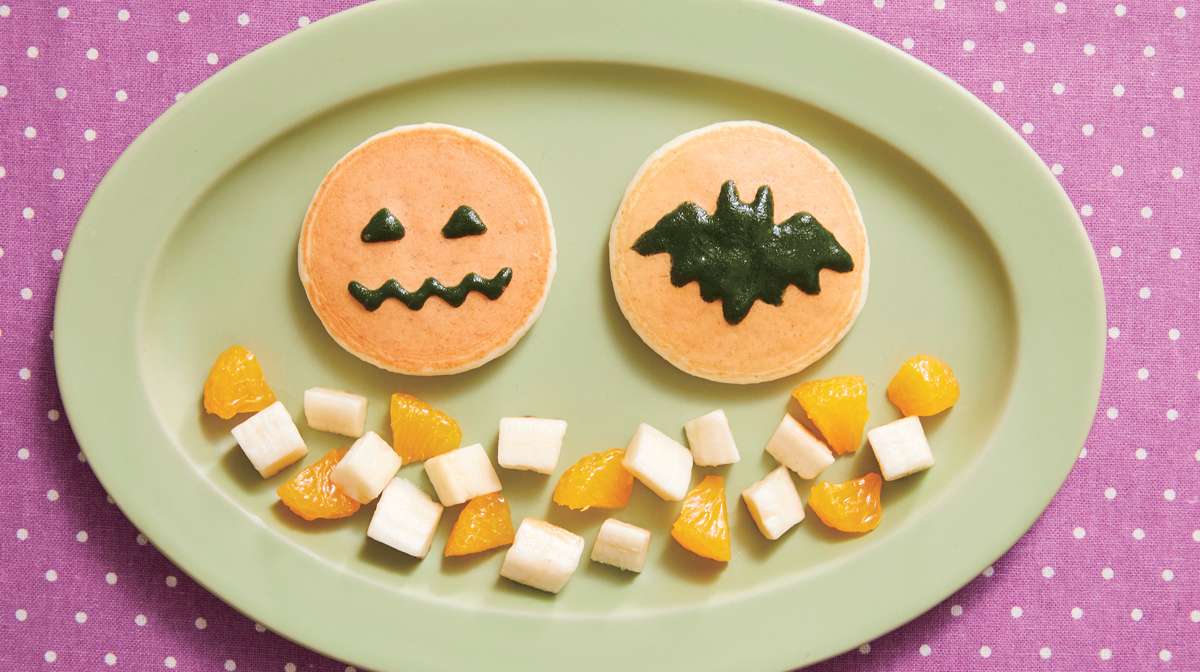 ハロウィンパンケーキ