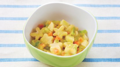 麩のコーンチーズサラダ