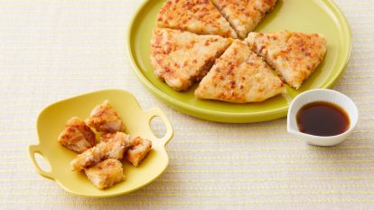 じゃが納豆チヂミ