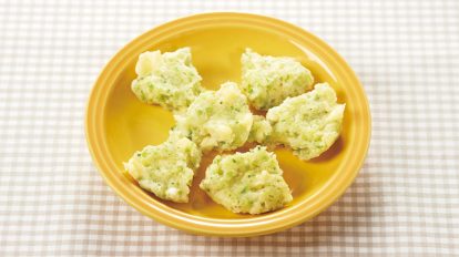 ブロッコリー入りチーズ蒸しパン