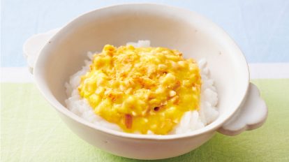 納豆コーンのおかゆ