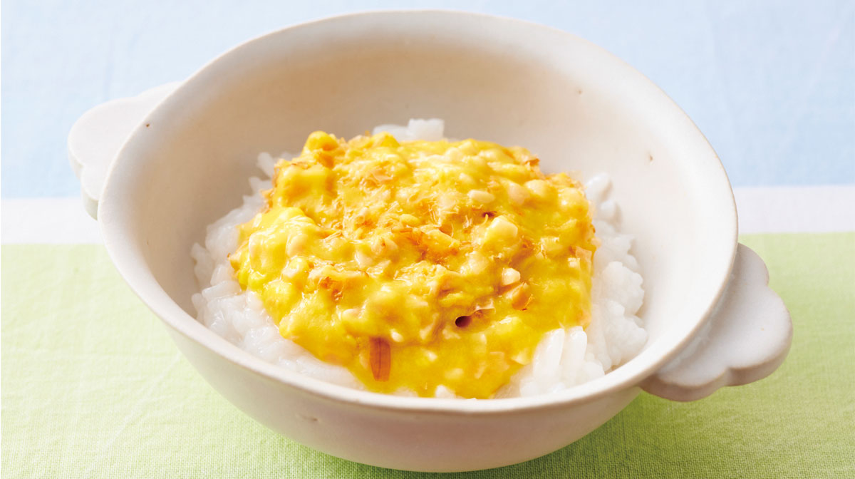 納豆コーンのおかゆ