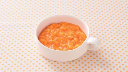 白身魚と人参のだしスープ