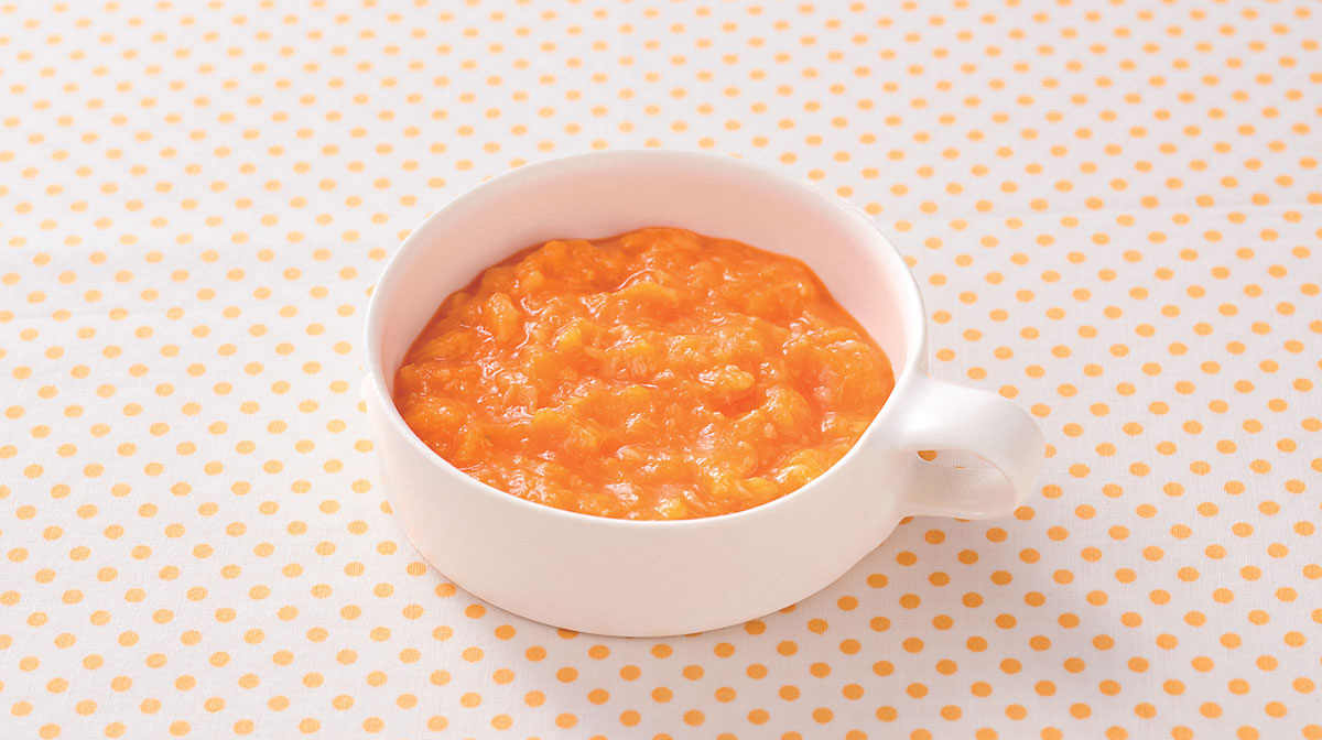 白身魚と人参のだしスープ