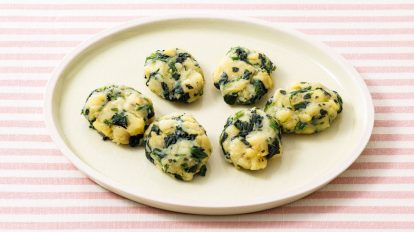 ほうれん草とさつまいものおやき